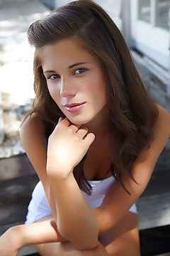 Innocent Brunette Little Caprice Innocent Brunette Little Caprice